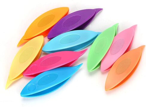 Tatting Shuttles, 9pcs Colorful Craft Tool with Smooth Surface, Ideal for Hand Knitting in Saudi Arabia