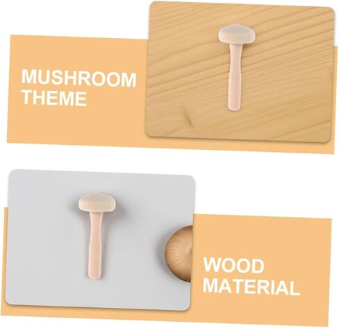 OSALADI 10pcs DIY Wood Engraving Kit Mushroom Printmaking Tools Baren Ink Roller Painting Supplies Educational Art for Boys and Girls and Adults in Saudi Arabia