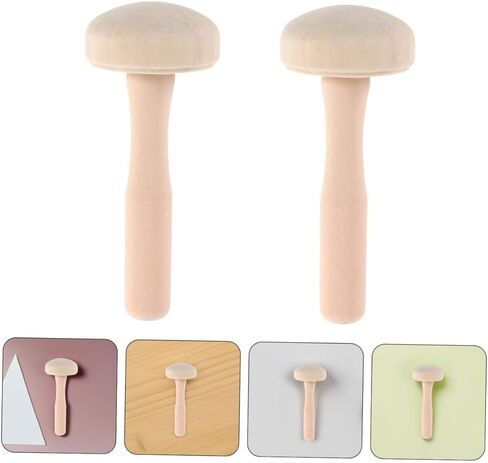 OSALADI 10pcs DIY Wood Engraving Kit Mushroom Printmaking Tools Baren Ink Roller Painting Supplies Educational Art for Boys and Girls and Adults in Saudi Arabia