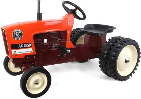 ERTL Allis-Chalmers 7050 50 عامًا جرار بدواسة مع بطن كستنائي وثنائي خلفي 16456 in Saudi Arabia