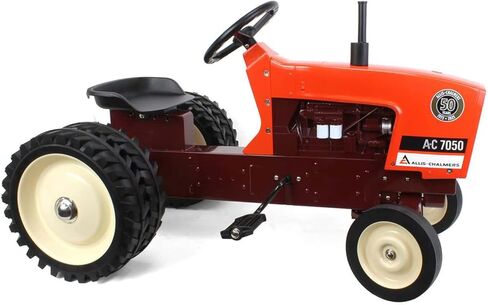 ERTL Allis-Chalmers 7050 50 عامًا جرار بدواسة مع بطن كستنائي وثنائي خلفي 16456 in Saudi Arabia