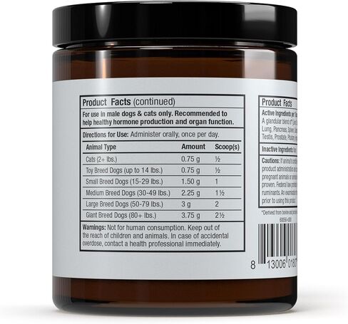 دكتور ميركولا لحاء وشعيرات الدعم الغدي - يدعم صحة الغدد الصماء والأعضاء - تركيبة مجففة بالتجميد - مكونات خالية من الهرمونات - ذكر - 75 مغرفة (4 أونصة) in Kuwait