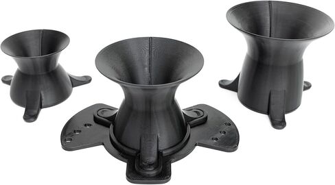 The Footer™ - Closed Form Edition [Full Set] - Clay Workpiece Holder and Centering Tool for Pottery Trimming in Saudi Arabia