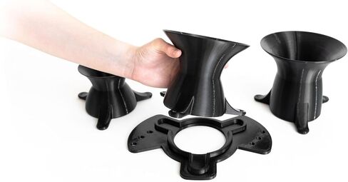 The Footer™ - Closed Form Edition [Full Set] - Clay Workpiece Holder and Centering Tool for Pottery Trimming in Saudi Arabia