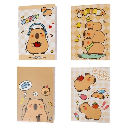 2Pcs Random Capybara A7 Notebook Portable Diary Plan Mini Notebook Student Stationery Gift in Saudi Arabia