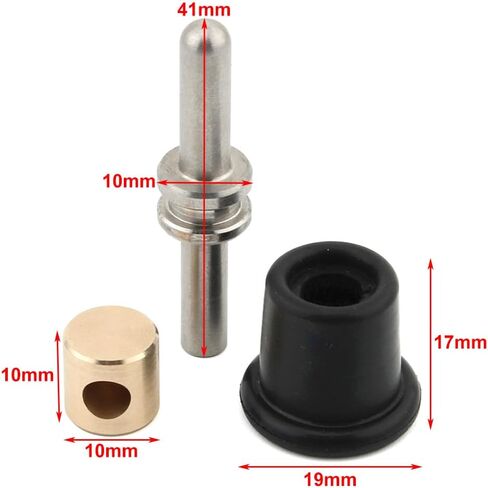 GZYF Clutch Pushrod Bushing Set Master Cylinder Boot for HONDA RC30 RC45 VF500 VFR500 VFR750 VFR1100 Copper Gold in Saudi Arabia
