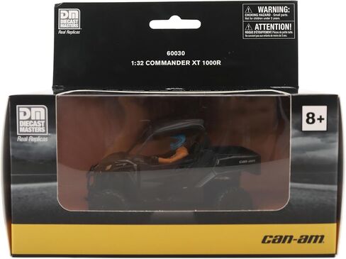 نماذج Diecast Masters BRP Bombardier بمقياس 1:32 طبق الأصل من Can-Am Commander XT 1000R - أسود | البند 60030 in Kuwait