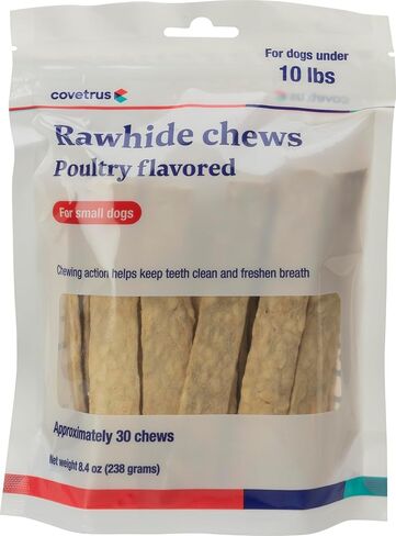 Covetrus Dental Rawhide Chews for Dogs Over 50 lb – Extra Large 15 Count Bag for Cleaner Teeth & Fresh Breath in Saudi Arabia