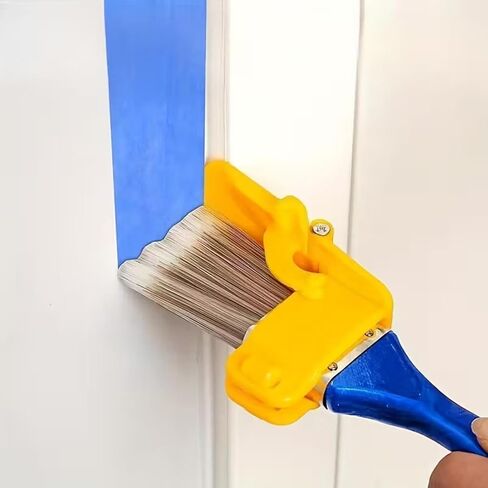 1Pcs Painting Tool with Color Separation Guide, Latex Paint Brush for Picture Frames, Walls, and Ceiling in Saudi Arabia