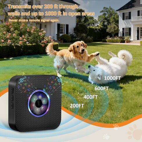 Ownpets Smart Dog Door Bell, Wireless Doorbell for Potty Training to Go Outside,1000Feet Range, Waterproof Touch Button, 55 Melodies in Saudi Arabia