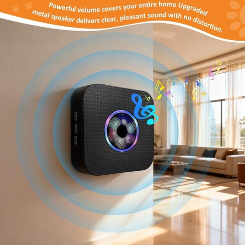 Ownpets Smart Dog Door Bell, Wireless Doorbell for Potty Training to Go Outside,1000Feet Range, Waterproof Touch Button, 55 Melodies in Saudi Arabia