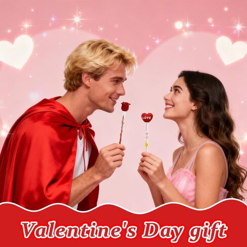 24 Pcs Valentine's Day Pencils Bulk Multi Point Push Pencils with for Valentine's Day in Saudi Arabia