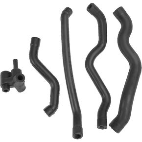 Saihisday Crankcase Ventilation Hose Kit Air Intake Tube Connector for Mercedes Benz Replace #1120180382, 1120180482, 1120180282, 1120180182