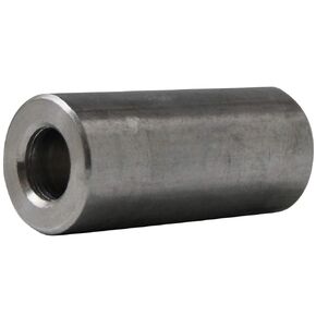 Small Parts 501810RSA Aluminum Unthreaded Spacer, 1/2" OD, 1-1/8" Length, for Number 10 Screw Size (Pack of 5)