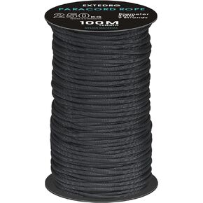 100 Meters Paracord Rope 4mm Outdoor Camping Binding Rope (Army Green)