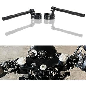 Xitomer 50mm Motorcycle CNC Adjustable Handlebar Clip-On Handle Bar Raiser Universal Fit For Adjustable Clip-on Handlebar Kit Clip Ons Fork Handlebars