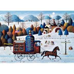 Buffalo Games - Charles Wysocki - Promises Promises - 500 Piece Jigsaw Puzzle for Adults -Challenging Puzzle Perfect for Game Nights - Finished Size is 21.25 x 15.00