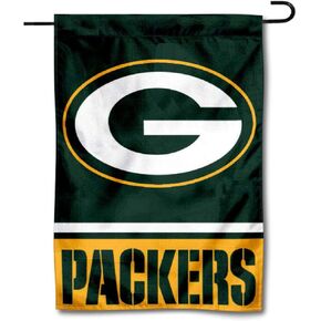 Green Bay Packers Double Sided Garden Flag