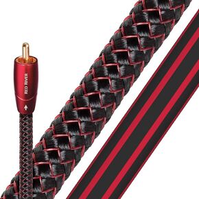 AudioQuest Red River Analog Audio RCA Interconnect Cables - Pair (6.0 meters)