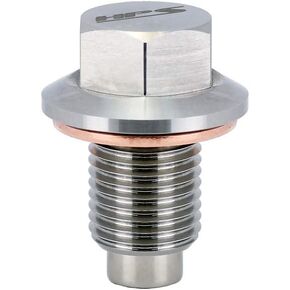 HPS Performance Stainless Steel Magnetic Oil Drain Plug Bolt MDP-M12x125