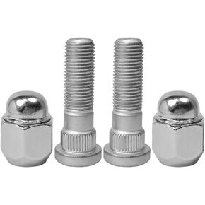 Mysttoo M12x1.25 Wheel Lug Stud Nut Set Compatible with Nissan Rogue Altima Frontier Murano Pathfinder 200SX 350Z Maxima GT-R Infiniti G20 M35 G35 M45 Q45 611-114 40224ZN50A (4PCS)
