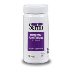 Serim Monitor for Chlorine 0-10 ppm, Chlorine Test Strip