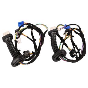 Getfarway 2pcs Door Wiring Harness with Connectors Rear Door Wiring Harness 56051694AA 56051931AA 56051931AB Compatible with Dodge Ram 1500 2500 3500 4500 5500