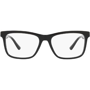 Versace VE 3319 GB1 Black Plastic Square Eyeglasses 55mm