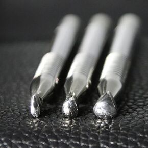 Singring Leather Stamping Tools Undercut Beveler Stamps Tools Leather Carving Punches 3 Pcs 304 Stainless Steel Stamp Tools