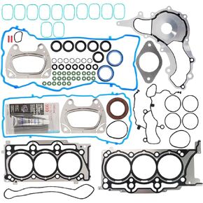 KAX HS26541PT Cylinder Head Gasket Set Kit,Engine Kit Gasket Sets fit for Ram Chrysler Dodge Avenger Jeep 3.6L 2011-2016
