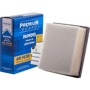 PG Engine Air FIlter PA99095 | Fits 2023-17 Jeep Compass, 2022-15 Renegade, 2022-15 Ram ProMaster City, 2018-16 Fiat 500X