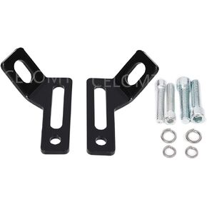 Rear Tie-Downs Bracket Mount Kit Fit Harley Davidson Touring Road King+Street Glide+Road Glide+Electra Glide FLHT FLHR FLTR FLHX 1993-2021 (Black)
