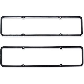 GOCPB SBC Steel Core Rubber Valve Cover Gaskets Compatible with Small Block SB Chevy 350 305 283 327 400 383 7484BOX