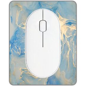 Small Mouse pad mall, only Takes up Mouse Space, Mini Travel Carry Washable Non-Slip Rubber Base, Office, Small Space, 5x6inches