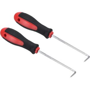 PATIKIL O-Ring 90 Degree Pick 150mm, 2 Pcs Oil Seal Gasket Precision Screwdriver Puller Remover Removal Tool, Red in Saudi Arabia