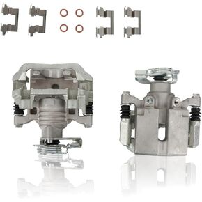 CYCWER 16-4892 16-4893 Rear Left and Right Brake Calipers with Bracket 2pcs Fit for 2005-2007 Cobalt 2.0L, Fit for 2007-2008 G5 2.4L, Replace OE 16-4892 16-4893 22720701 22720700