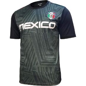 Icon Sports Mexico Soccer Performance Short Sleeve Fitted Jersey