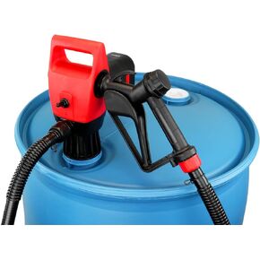 ZEELINE BY MILTON Drum Pump 120-volt Motor, DEF Pump, Use with Water-based Chemicals And Petroleum Products, Includes Hose and Nozzle (ZE7019L)