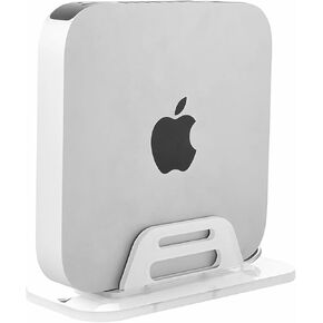 حامل حامل رأسي من الأكريليك من ASOQOLA لجهاز Apple Mac Mini، حامل سطح المكتب، تحت المكتب، حامل حامل مثبت على الحائط متوافق مع جميع موديلات Mac Mini، الكمبيوتر المحمول، الكمبيوتر الشخصي الصغير، جهاز التوجيه in Kuwait