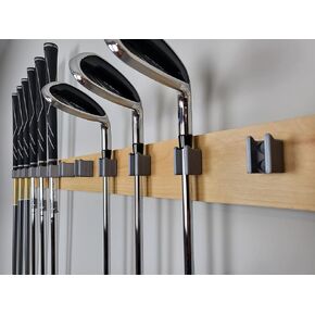 [JINTECH] Golf Club Organize Holder, Wall Display, Wall Hanger, Rack, Mount [15 Holder Set]