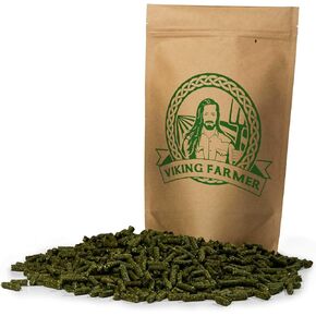 Viking Farmer Alfalfa Pellets for Rabbits & Small Pets, 4 lbs
