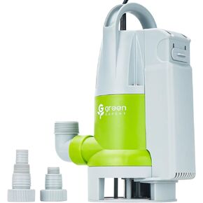 Green Expert 1/2HP Submersible Sump Pump Built-in Float Switch High Flow 3000GPH Easy to Remove Water from Pools Hot Tub Garden Pond Backyard Backup Drainage Pump 25-Foot Power Cord