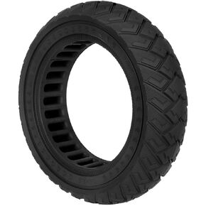 9.5x2.5 9.5" Off-Road Honeycomb Tire, 9.5-inch Air Pocket Non-Pneumatic Solid Tire w/Slot 45mm Replace for NIU Kick Scooter KQi3 Pro/Max/Sport Electric Scooter Tyre Wheel Parts (Black x1)