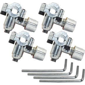 مجموعة صمامات ثقب الرصاصة BPV-31 - متوافقة مع أنابيب القطر الخارجي 1/4 بوصة، 5/16 بوصة، 3/8 بوصة، استبدال AP4502525، BPV31D، GPV14، GPV31، GPV38، GPV56، MPV31 (4 مجموعات) in Kuwait