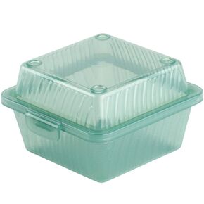 G.E.T. EC-08-1-JA-EC Single Entree Take-Out Food Container, 4.75" x 4.75", Jade (Set of 4) in Saudi Arabia