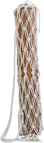 laddawan Macrame Yoga Mat Carrier Bag, Suitable for most Yoga Mats in Saudi Arabia