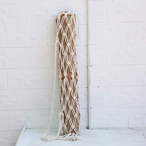 laddawan Macrame Yoga Mat Carrier Bag, Suitable for most Yoga Mats in Saudi Arabia