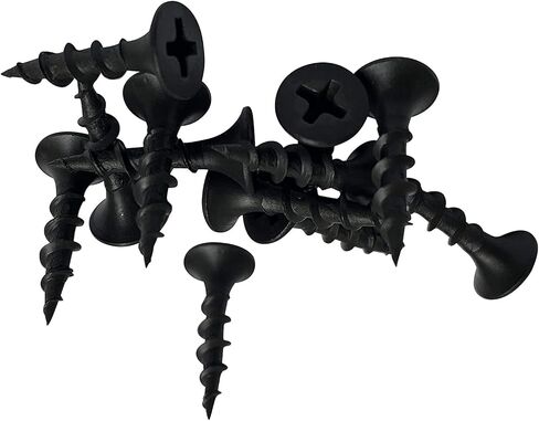 FASTENPOWER 1500 قطعة من براغي الحوائط الجافة #6 × 3/4 بوصة رأس بوق خشن، براغي جدران جافة مطلية بالفوسفات #6 × 3/4 بوصة (3.5 × 20) - 1500 حزمة in Kuwait