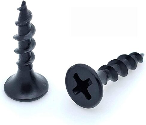 FASTENPOWER 1500 قطعة من براغي الحوائط الجافة #6 × 3/4 بوصة رأس بوق خشن، براغي جدران جافة مطلية بالفوسفات #6 × 3/4 بوصة (3.5 × 20) - 1500 حزمة in Kuwait
