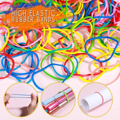 LEOBRO Binder Clips Paper Clips، 340 قطعة من المشابك الورقية الملونة، مشابك الموثق، مشابك الورق، الموثق الصغير، مشابك الرقائق، مجموعة مشابك المكتب للوازم المكتبية والمدرسية، أحجام متنوعة in Kuwait